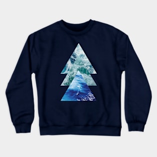 Ocean Triangles Crewneck Sweatshirt